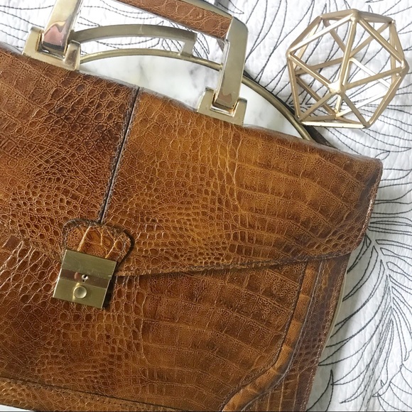 Amelia Berko Handbags - Amelia Berko • Genuine Italian Leather Briefcase